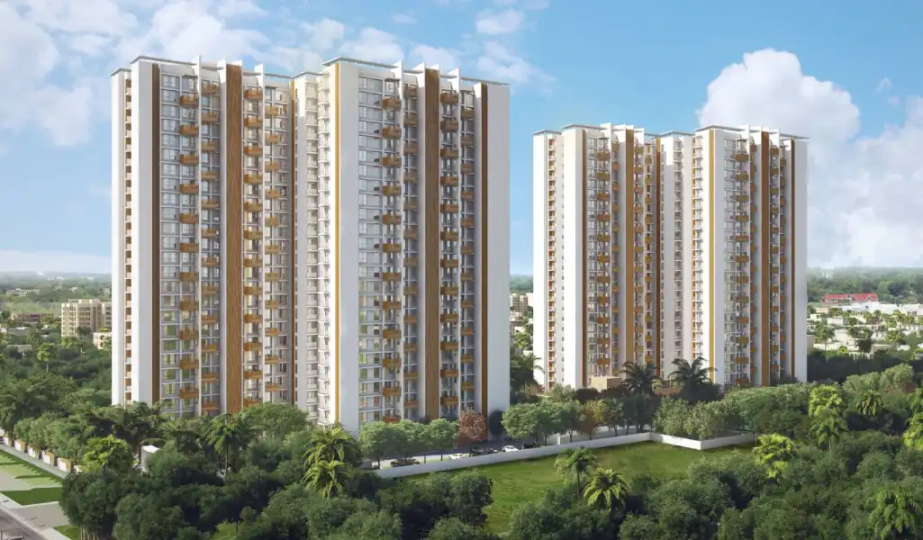 Mahindra Sadahalli Apartment main elevation hd by Mahindra Lifespaces located at Sadahalli, Devanahalli, Bangalore Karnataka